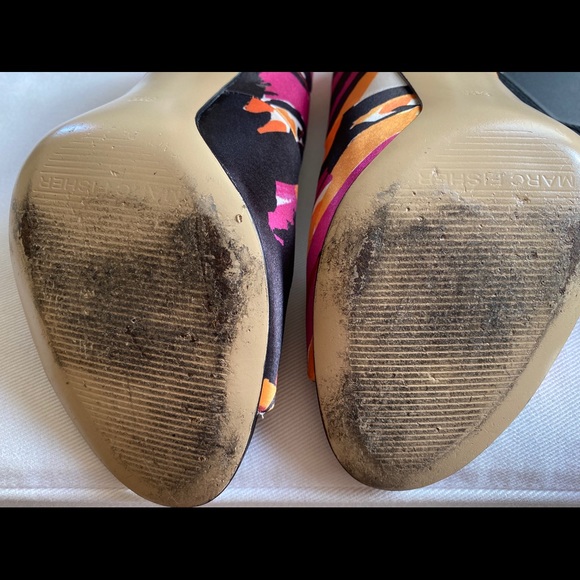 Marc Fisher 8 1/2 Open toe 4inch high heels - Picture 5 of 9